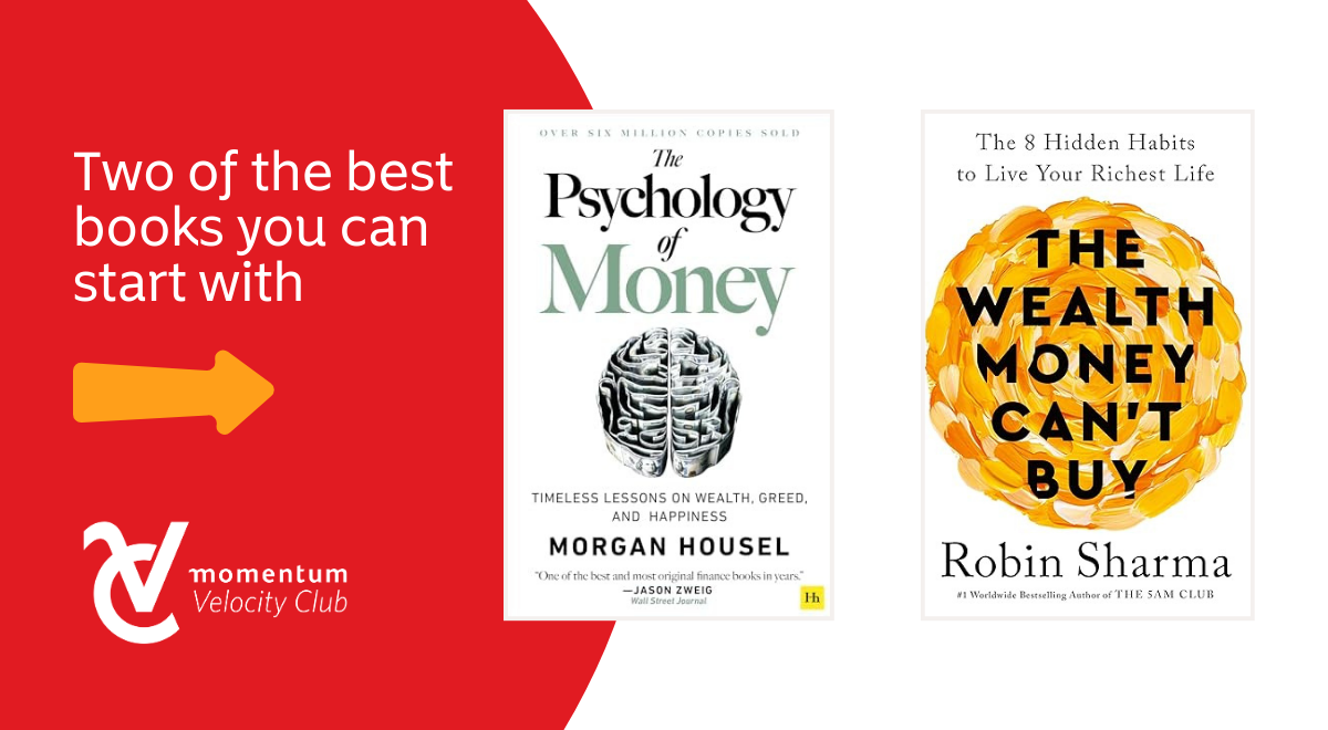 The Psychology Of Money and The Wealth Money Can't Buy – two inspirational books to get you started on the power of habit stacking.